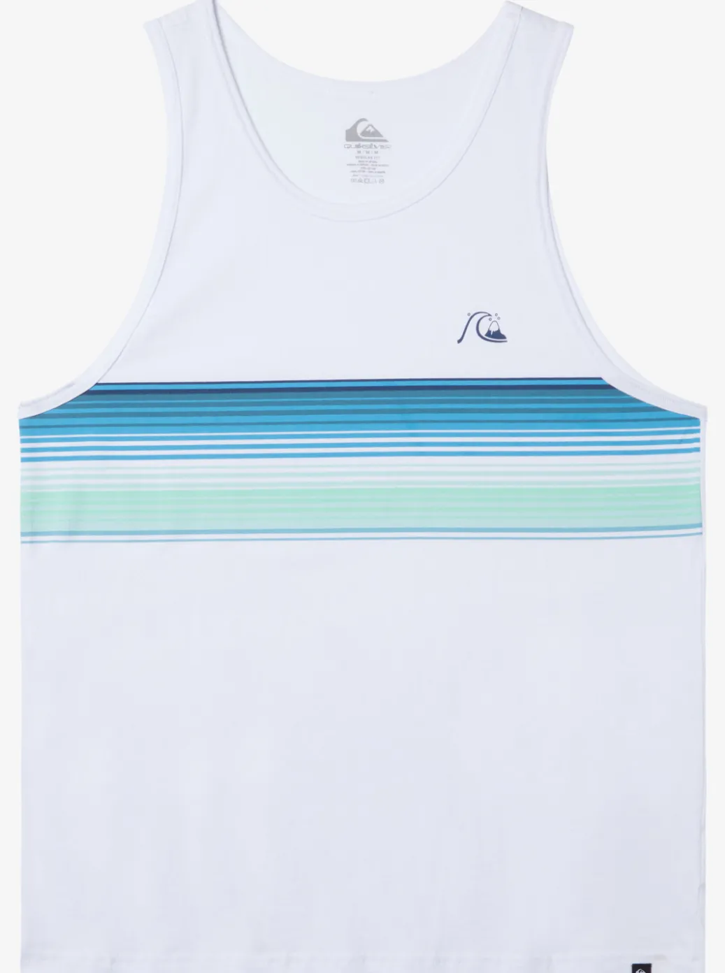 Fashion Quiksilver Swell Vision Tank Mj0 T-Shirt White