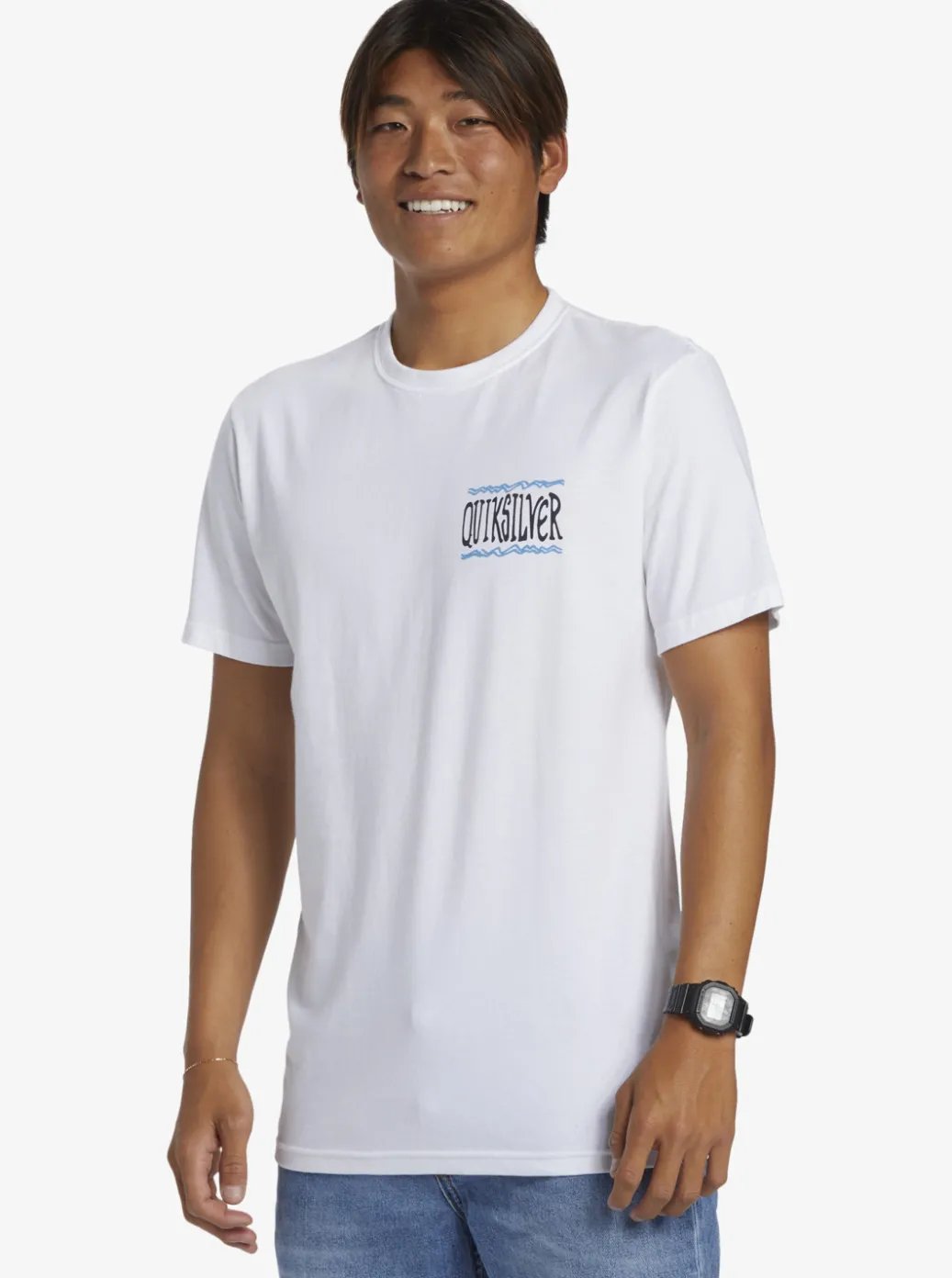 Outlet Quiksilver Taking Roots T-Shirt White