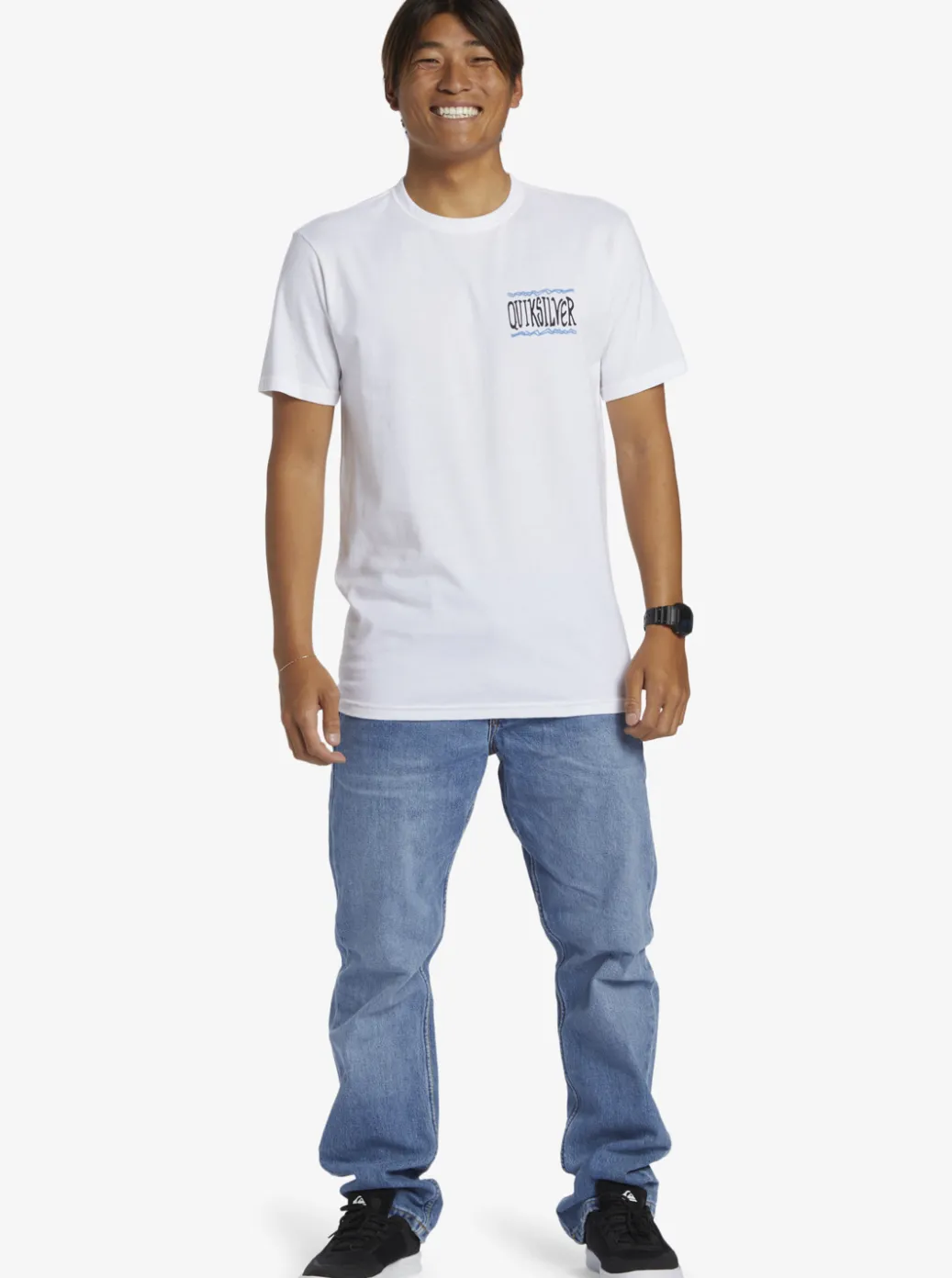 Outlet Quiksilver Taking Roots T-Shirt White