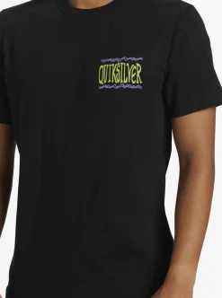 Online Quiksilver Taking Roots T-Shirt Black