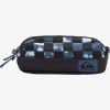 Online Quiksilver Tasmen Pencil Case Bering Sea Check Tie Dye 233