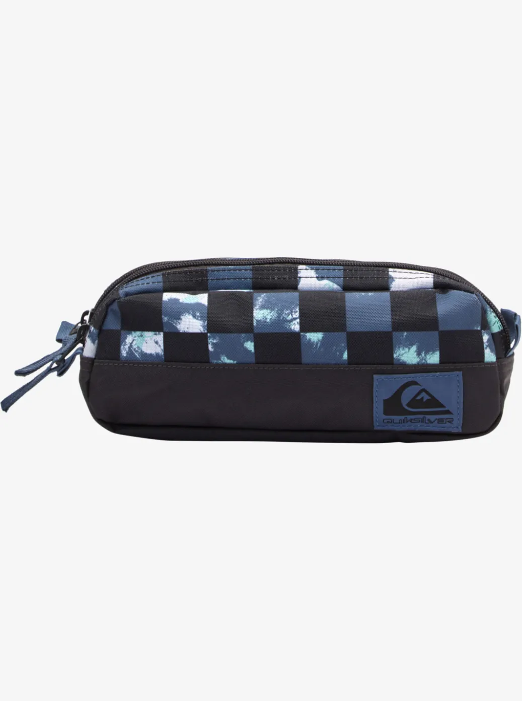 Online Quiksilver Tasmen Pencil Case Bering Sea Check Tie Dye 233