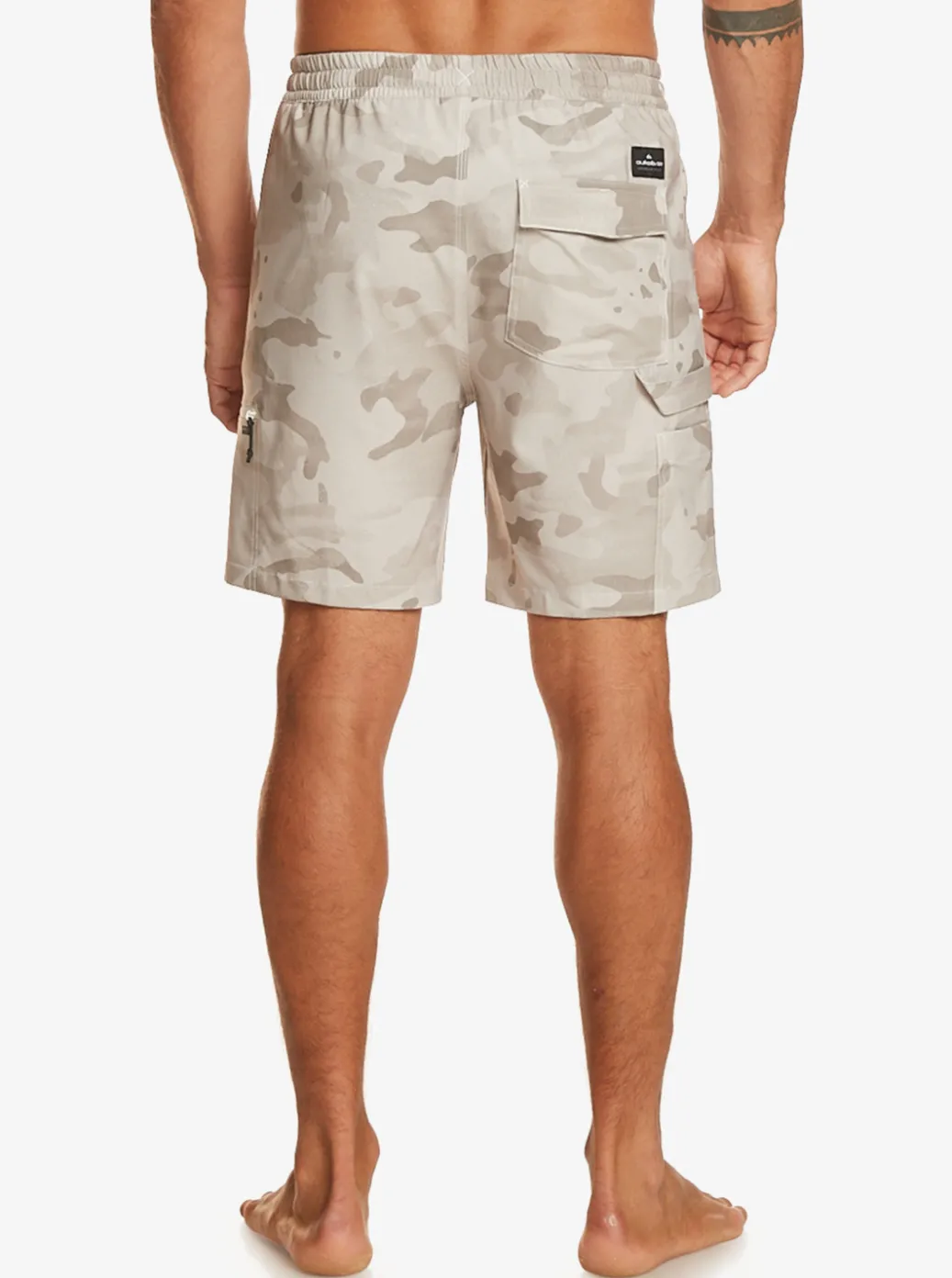Store Quiksilver Taxer Cargo 18" Amphibian Boardshorts Birch