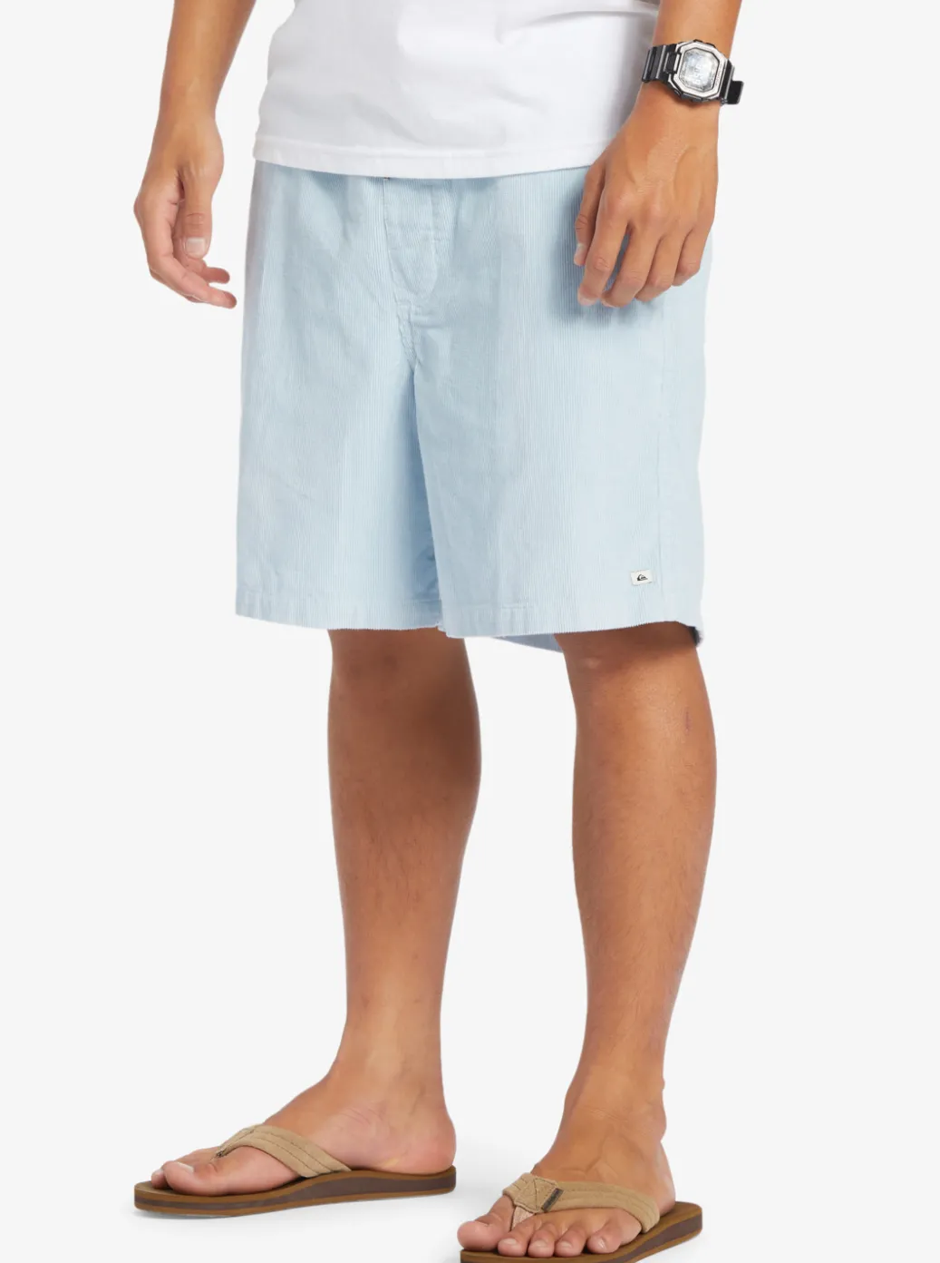 Best Quiksilver Taxer Cord Shorts Celestial Blue