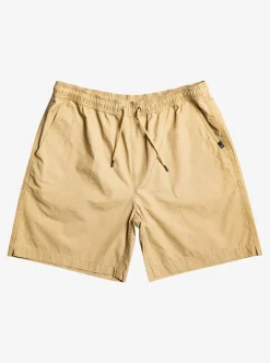 Outlet Quiksilver Taxer Elastic Waist Shorts Plage
