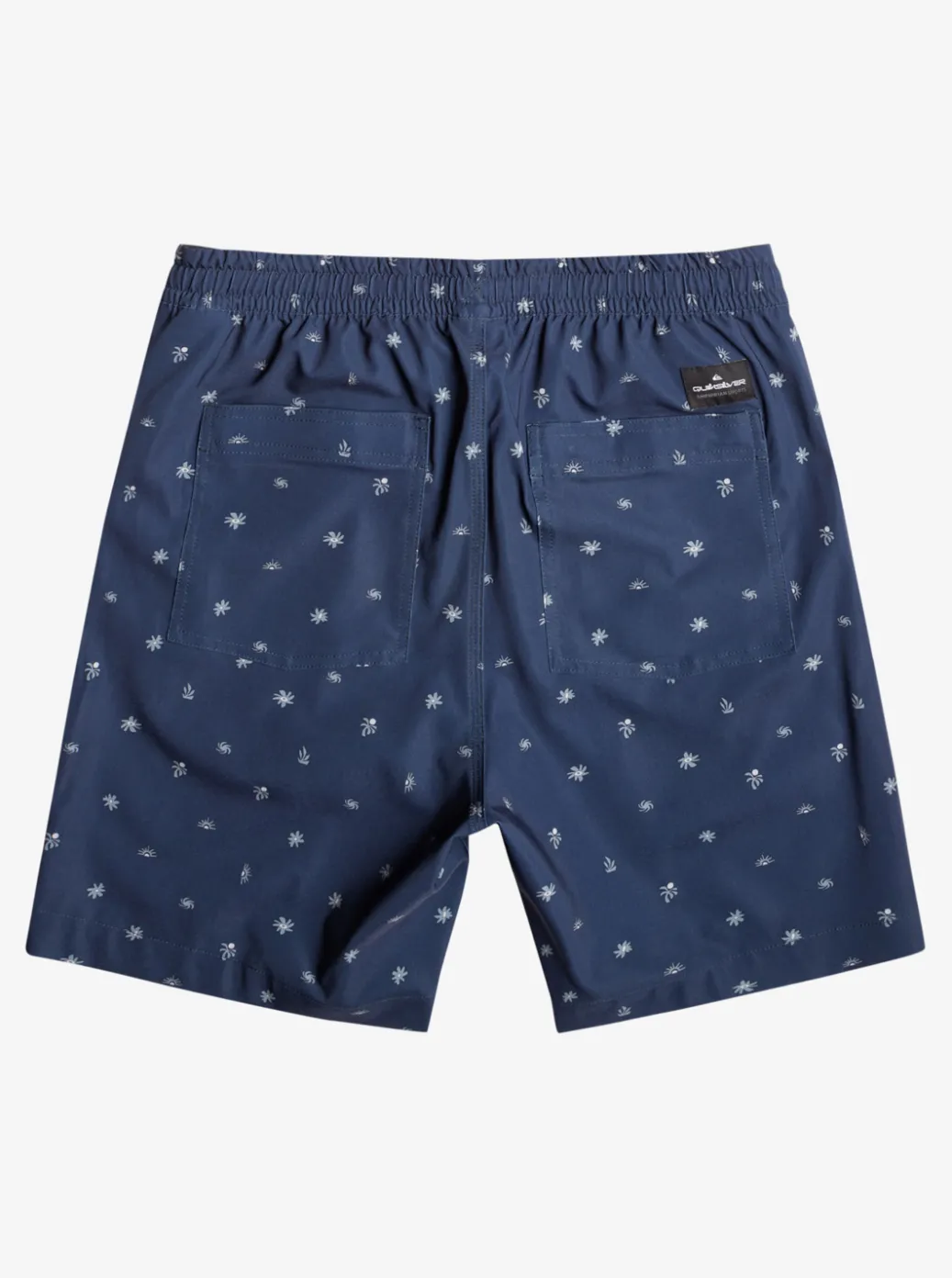 Best Sale Quiksilver Taxer Print 18" Amphibian Boardshorts Naval Accademy