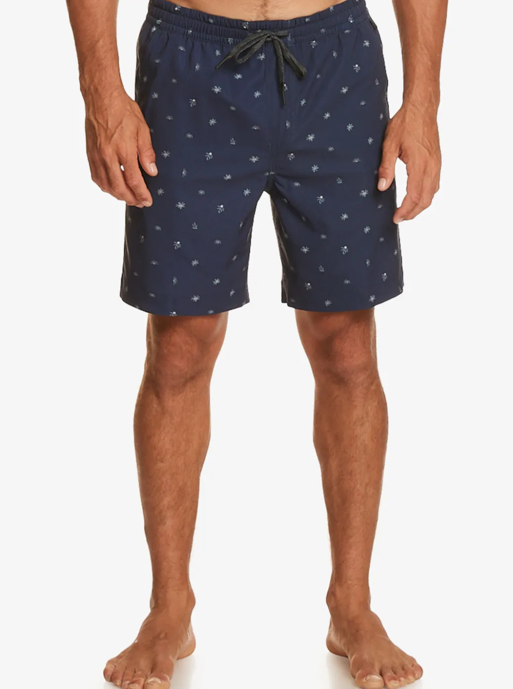 Best Sale Quiksilver Taxer Print 18" Amphibian Boardshorts Naval Accademy