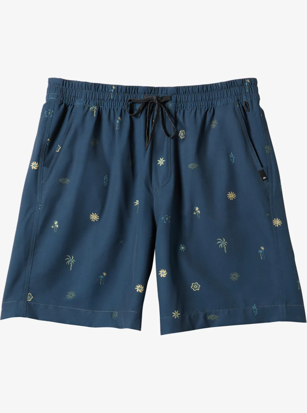 Best Sale Quiksilver Taxer Print 18" Amphibian Boardshorts Bering Sea