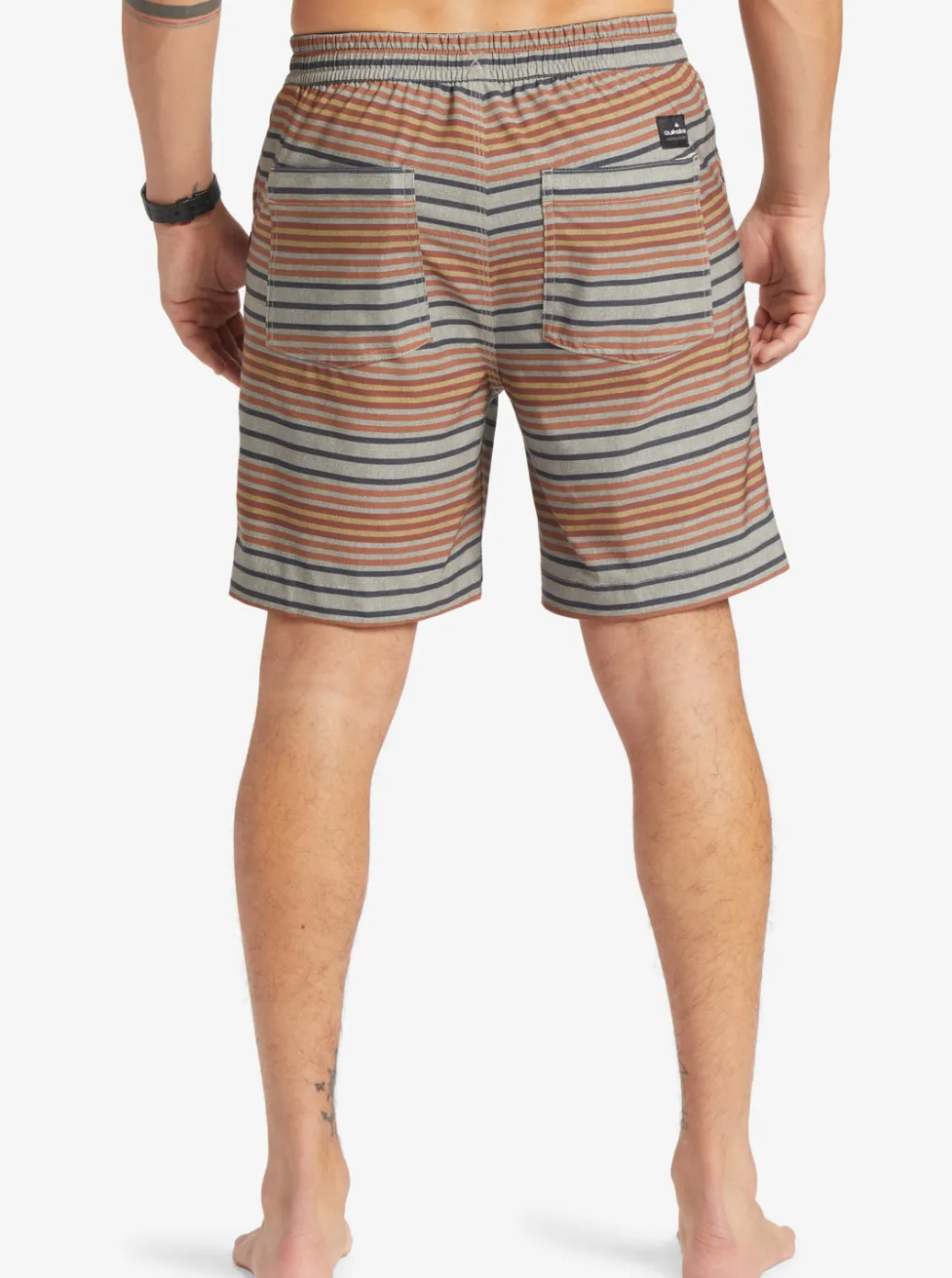 Store Quiksilver Taxer Print 18" Amphibian Boardshorts Horizon Birch Taxer