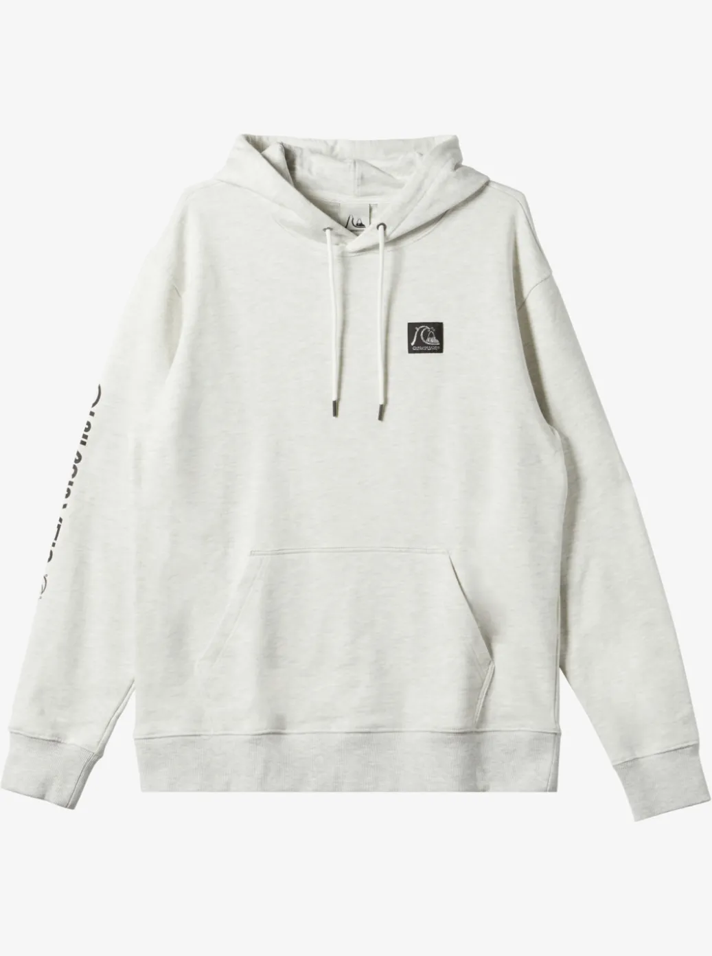 Sale Quiksilver The Original Hoodie White Marble Heather
