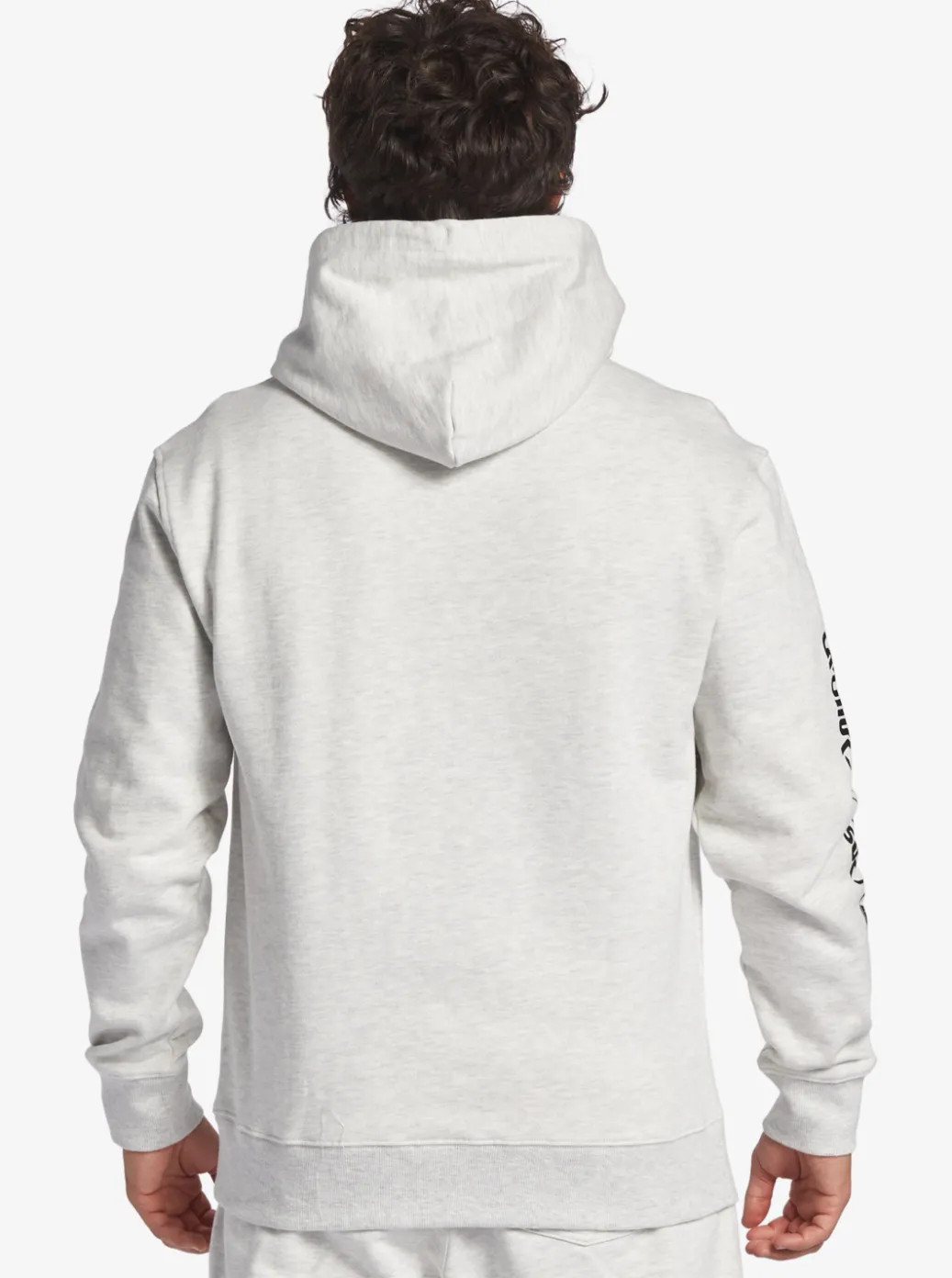 Sale Quiksilver The Original Hoodie White Marble Heather