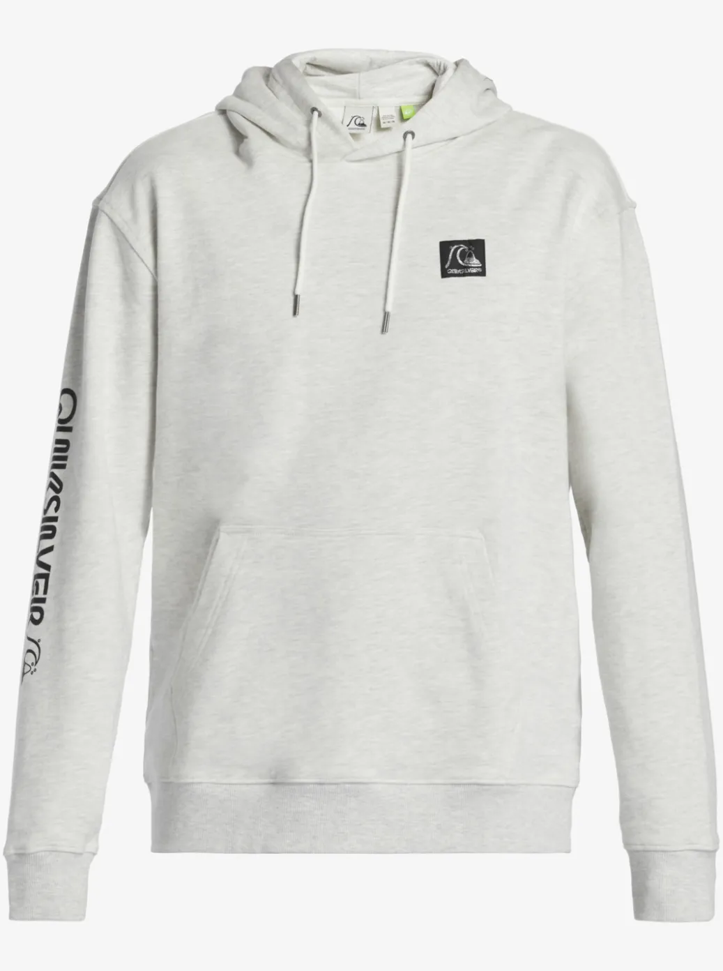 Sale Quiksilver The Original Hoodie White Marble Heather