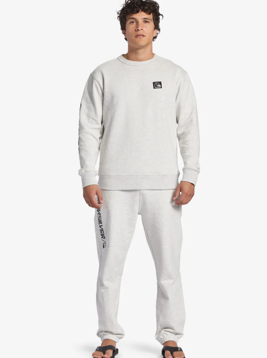 Cheap Quiksilver The Original Joggers White Marble Heather
