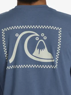 Cheap Quiksilver The Original Long Sleeve T-Shirt Bering Sea