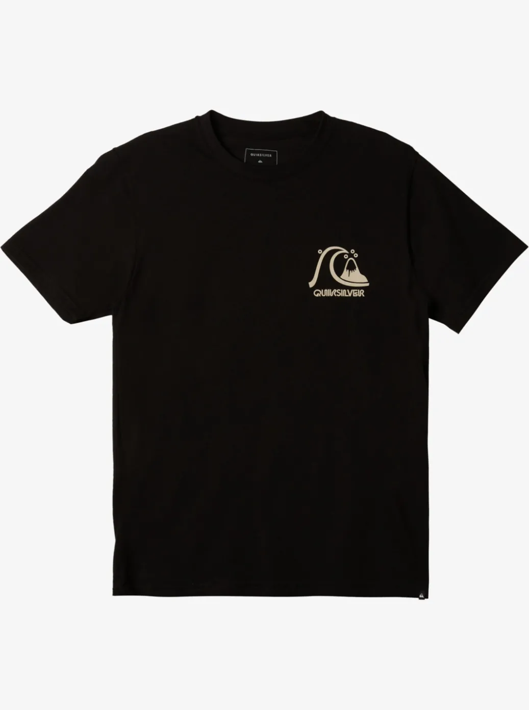 New Quiksilver The Original T-Shirt Black