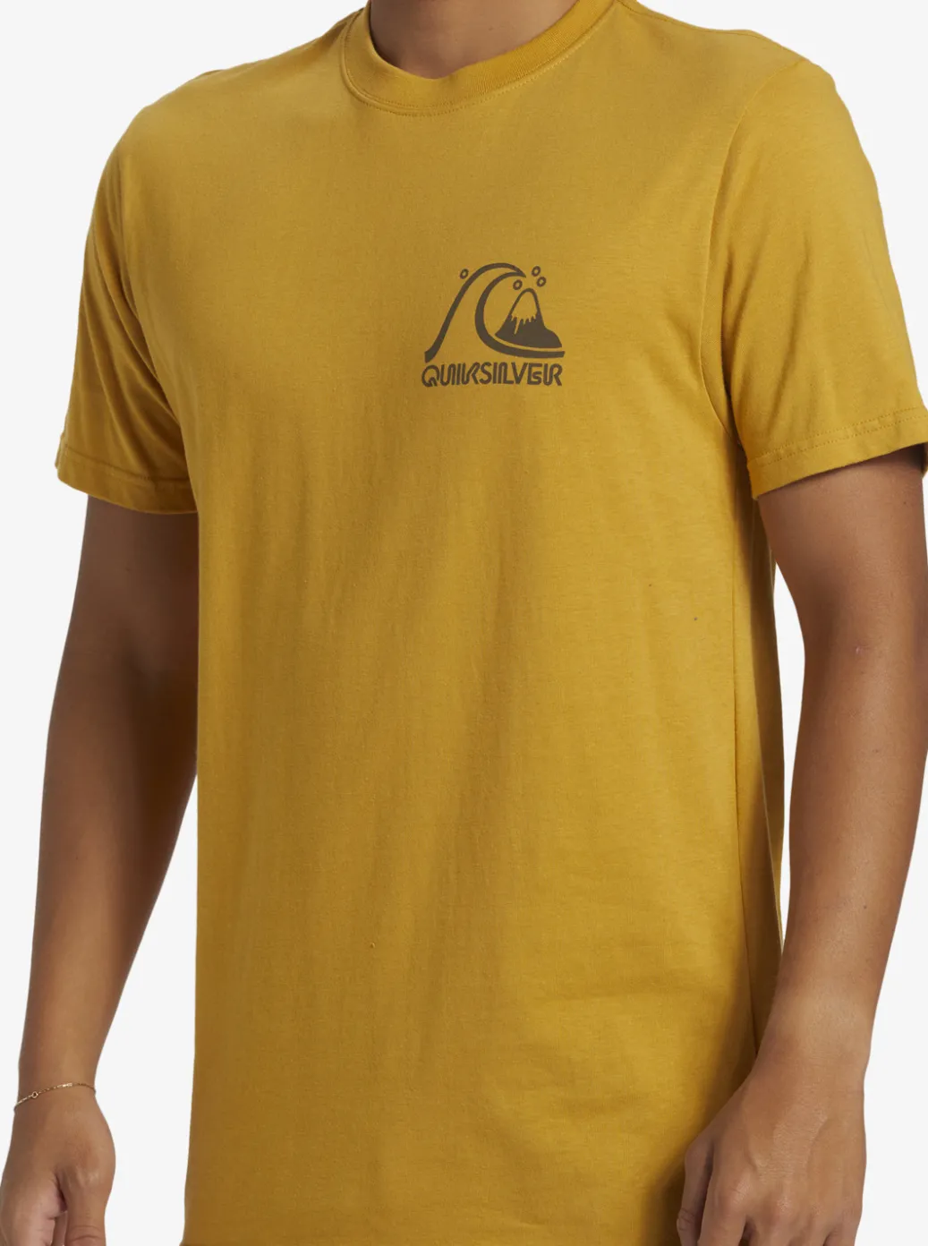 Store Quiksilver The Original T-Shirt Mustard