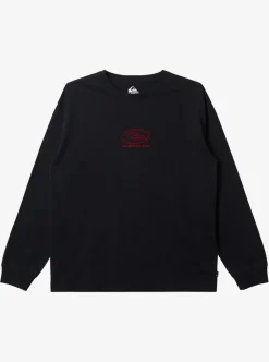 Cheap Quiksilver Tilt Long Sleeve Stn T-Shirt Black