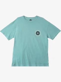 Shop Quiksilver Tipping Sunsets Mnd T-Shirt Reef Waters