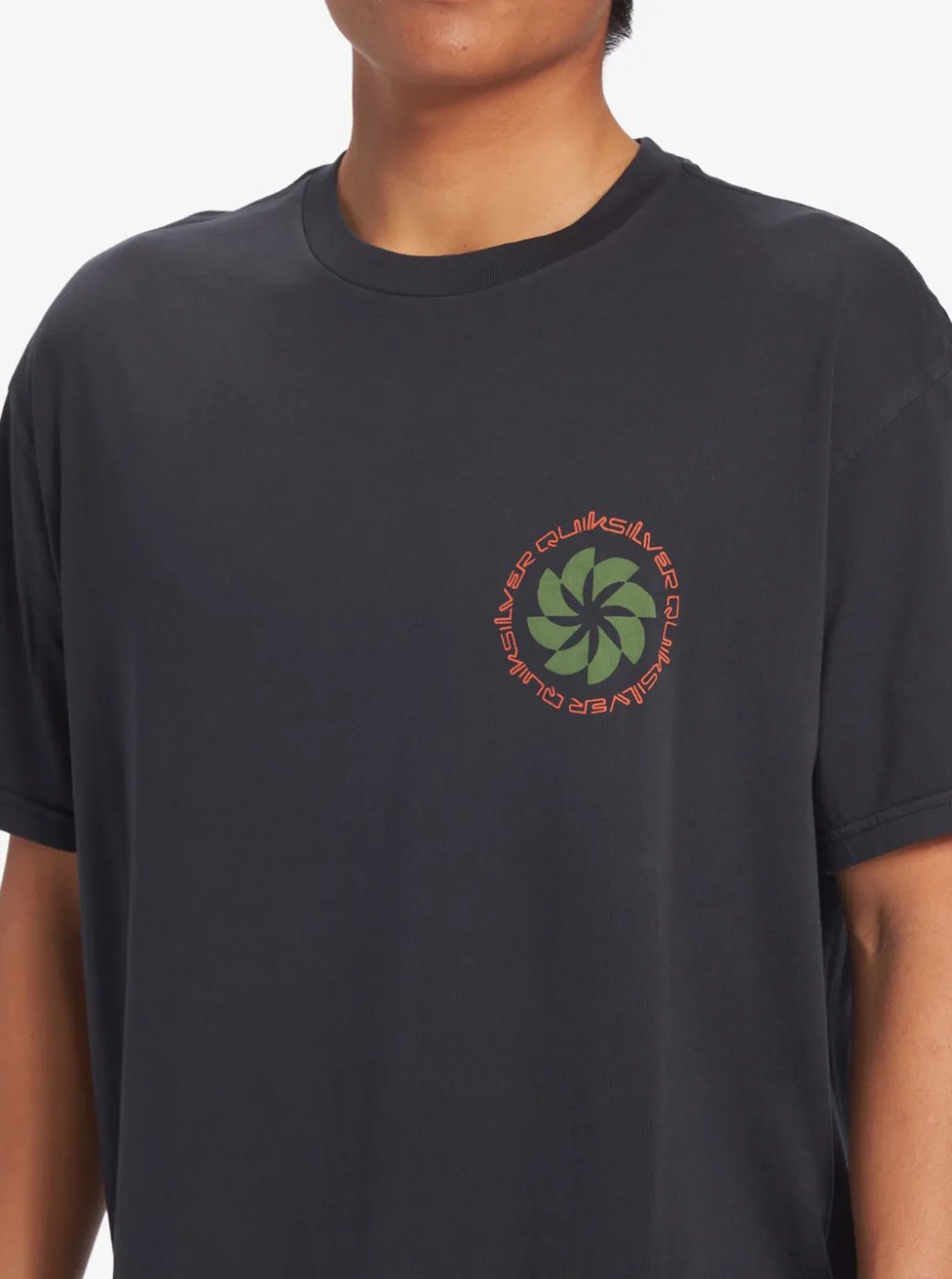 Outlet Quiksilver Tipping Sunsets Mnd T-Shirt Tarmac