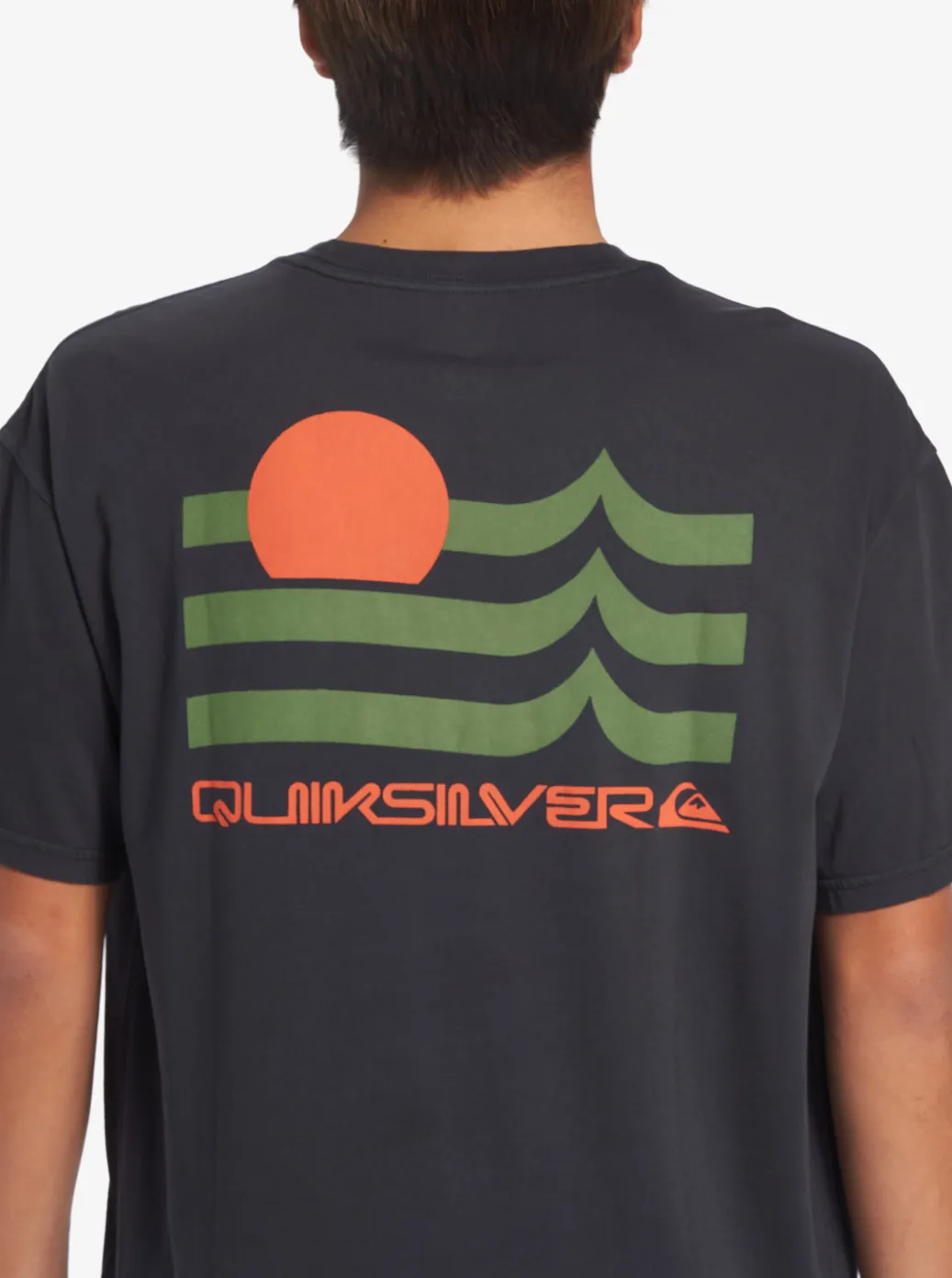 Outlet Quiksilver Tipping Sunsets Mnd T-Shirt Tarmac