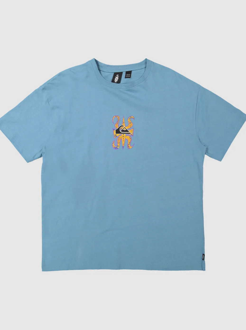 Online Quiksilver Trident T-Shirt Adriatic Blue