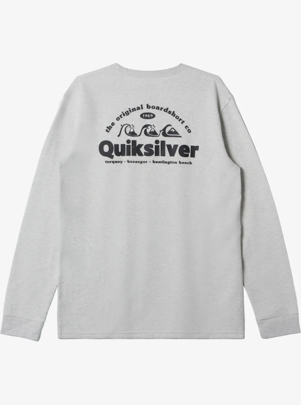 Outlet Quiksilver Triple Up Thermal Mth T-Shirt Athletic Heather