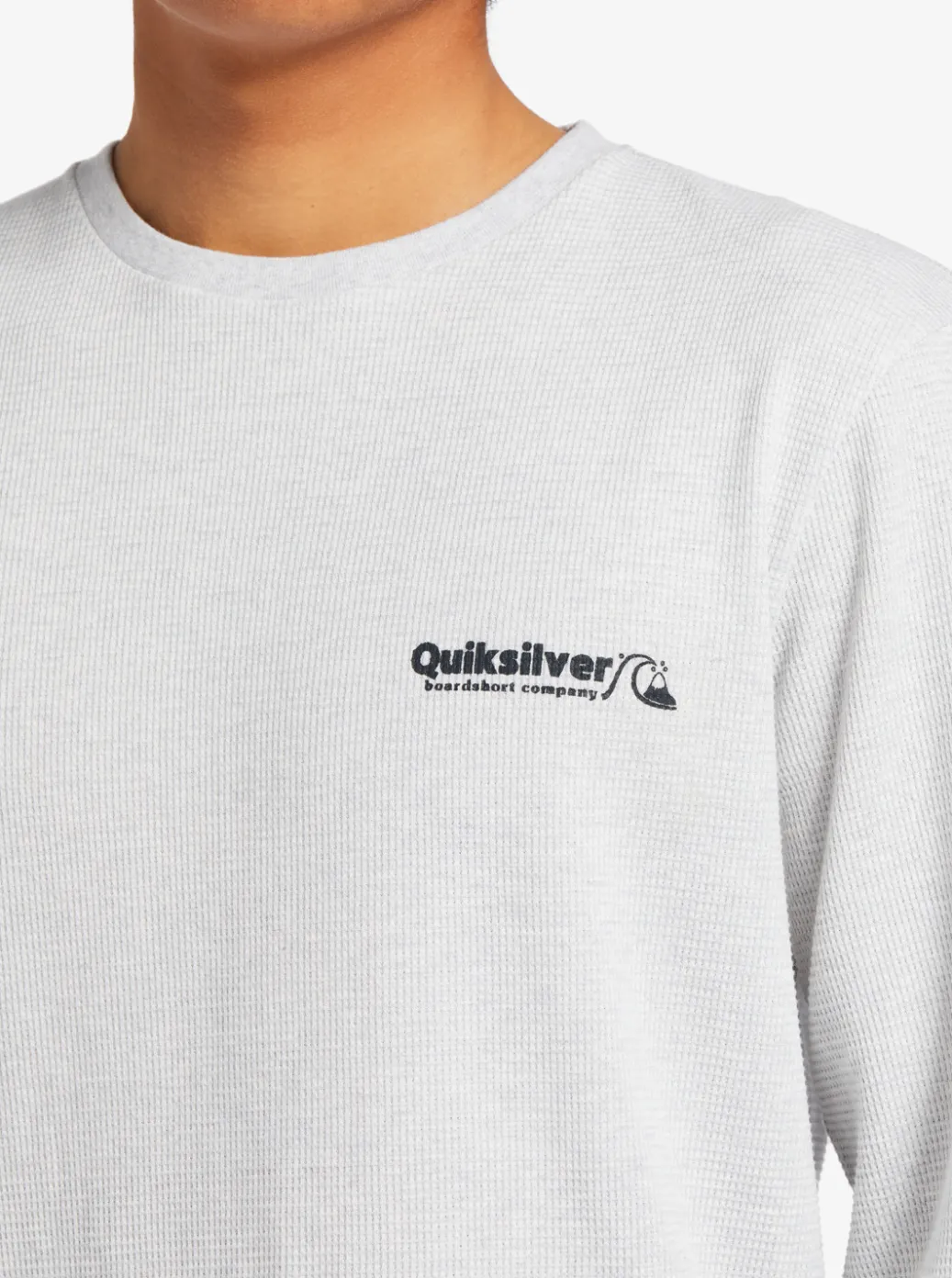 Outlet Quiksilver Triple Up Thermal Mth T-Shirt Athletic Heather