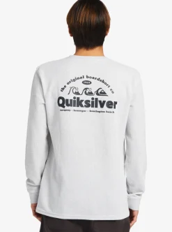 Outlet Quiksilver Triple Up Thermal Mth T-Shirt Athletic Heather
