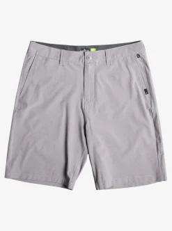 Outlet Quiksilver Union Heather 20" Amphibian Boardshorts For Young Men Sleet