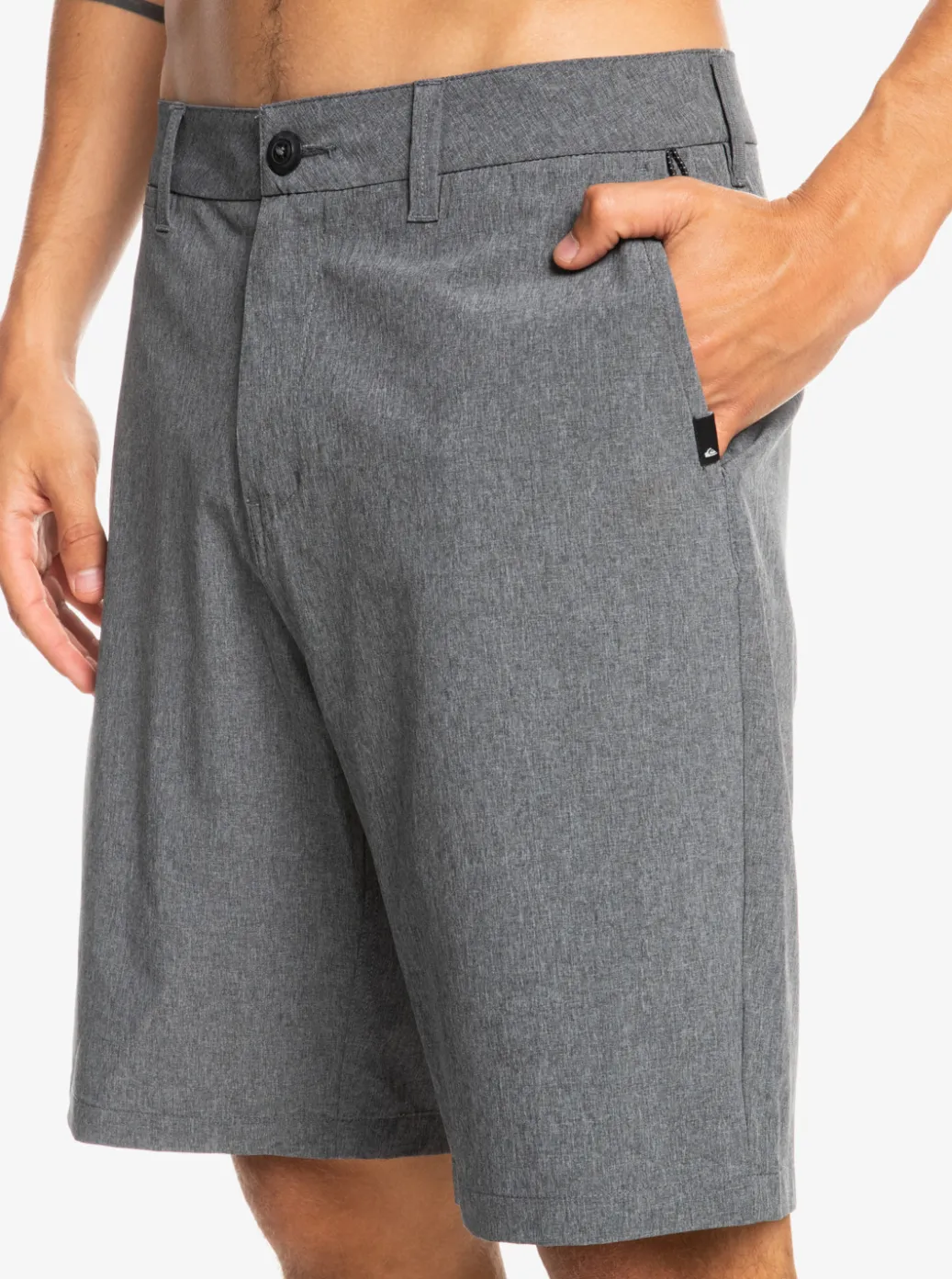 Fashion Quiksilver Union Heather 20" Amphibian Boardshorts For Young Men Black