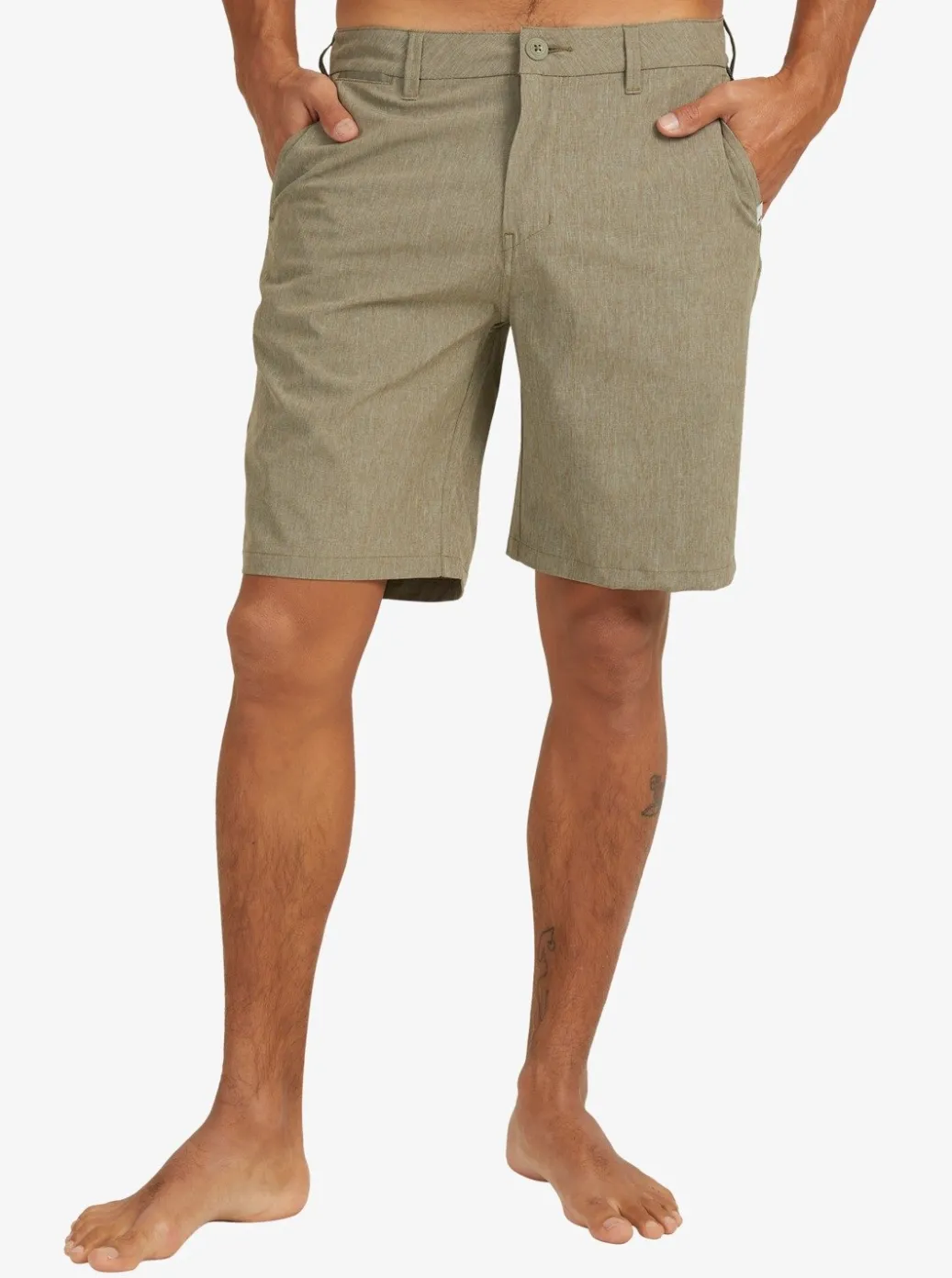 Best Quiksilver Union Heather Amphibian 20" Hybrid Shorts Kalamata