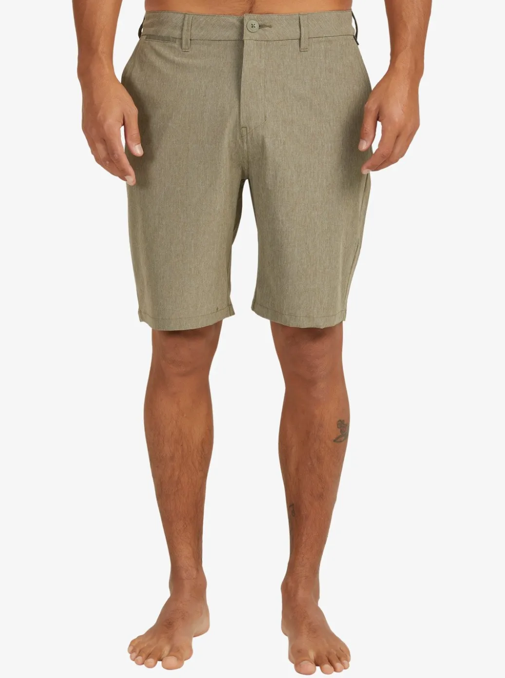 Best Quiksilver Union Heather Amphibian 20" Hybrid Shorts Kalamata