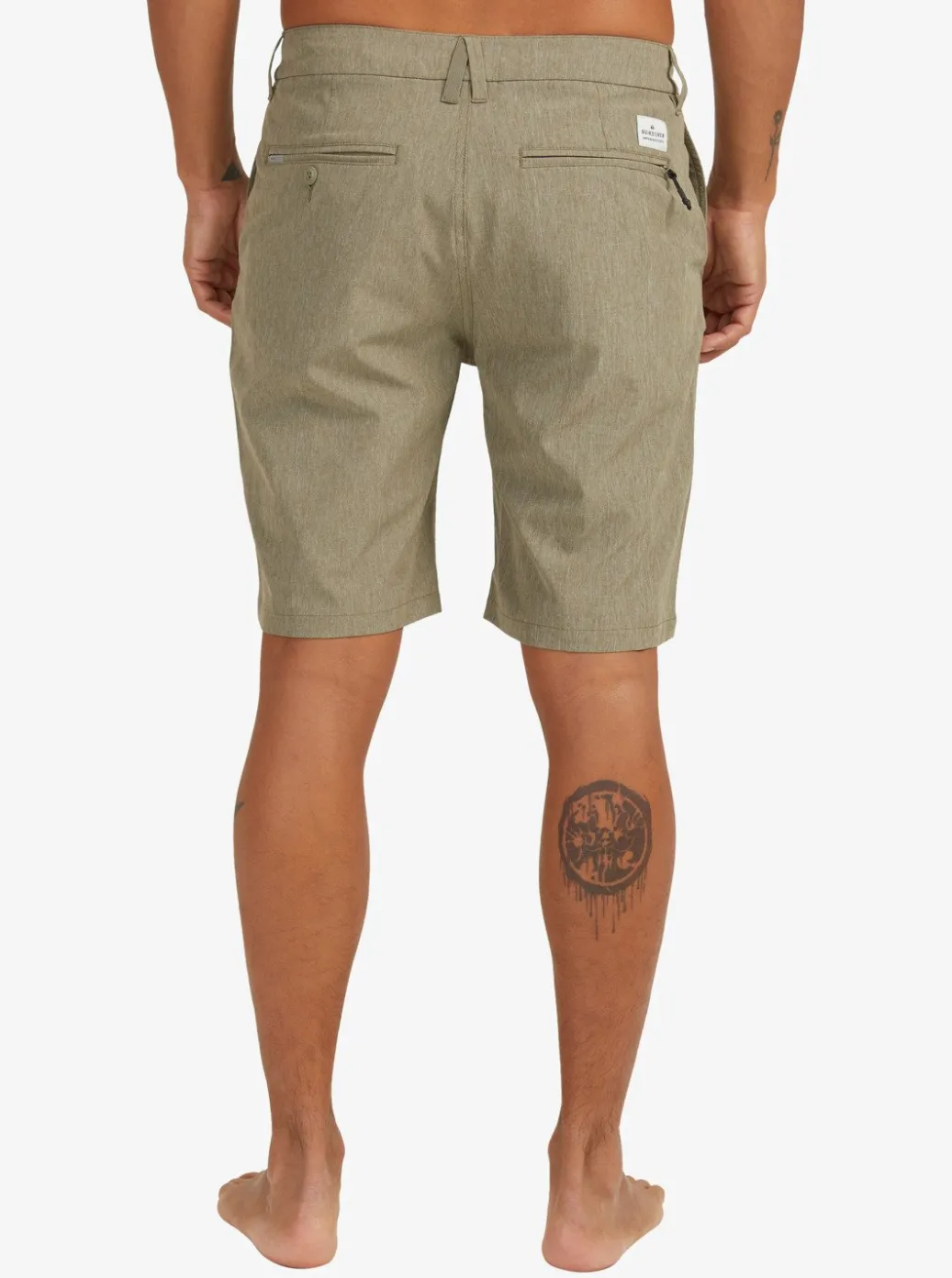 Best Quiksilver Union Heather Amphibian 20" Hybrid Shorts Kalamata