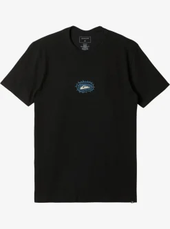 Shop Quiksilver Urban Surfin T-Shirt Black