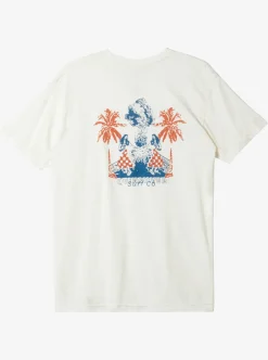 Flash Sale Quiksilver Urban Volcano T-Shirt Antique White