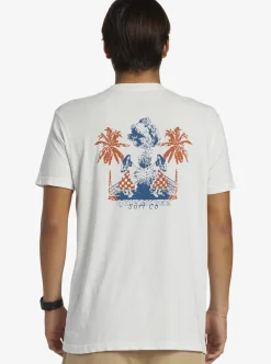 Flash Sale Quiksilver Urban Volcano T-Shirt Antique White