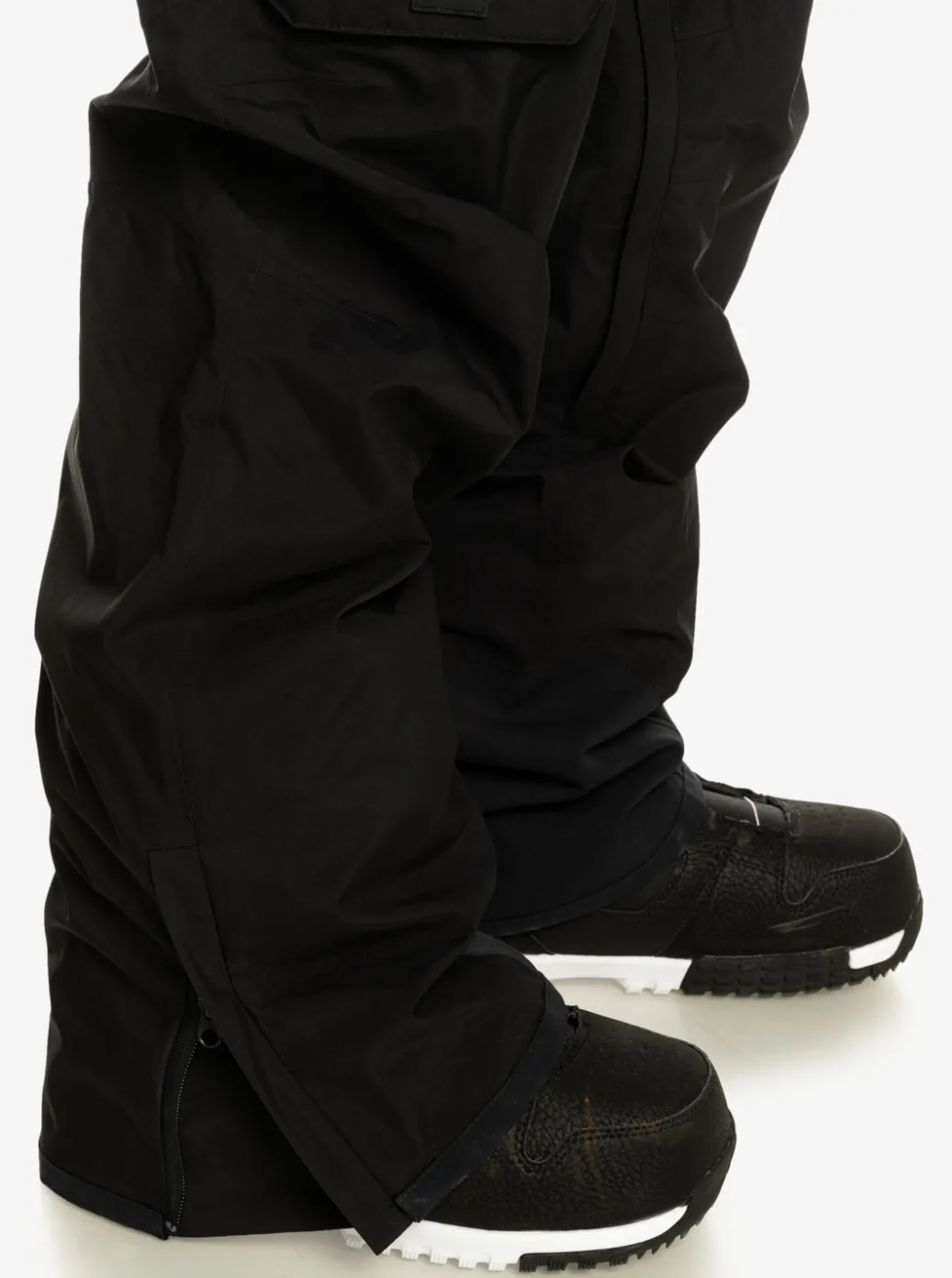 Shop Quiksilver Utility Shell Snow Pants True Black