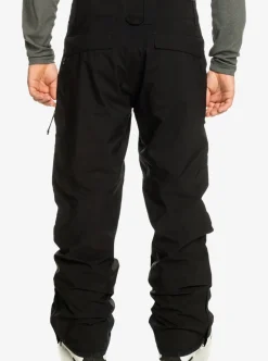 Shop Quiksilver Utility Shell Snow Pants True Black