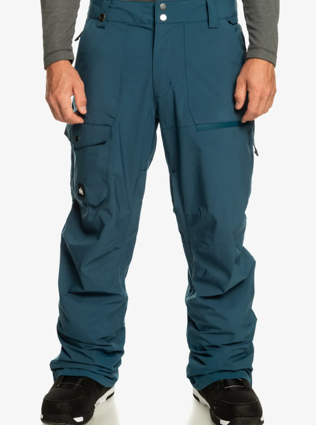 Hot Quiksilver Utility Shell Snow Pants Majolica Blue