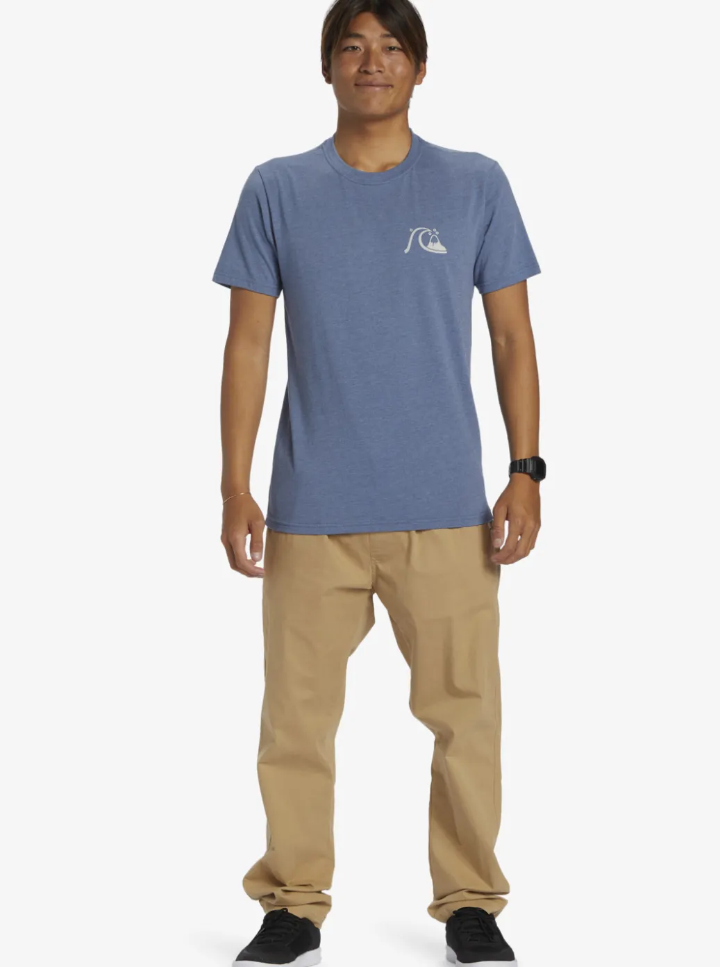 Best Sale Quiksilver Valley Of Dreams T-Shirt Bering Sea Heather