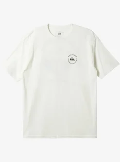 Discount Quiksilver Waterman A Proper Pint T-Shirt Snow White