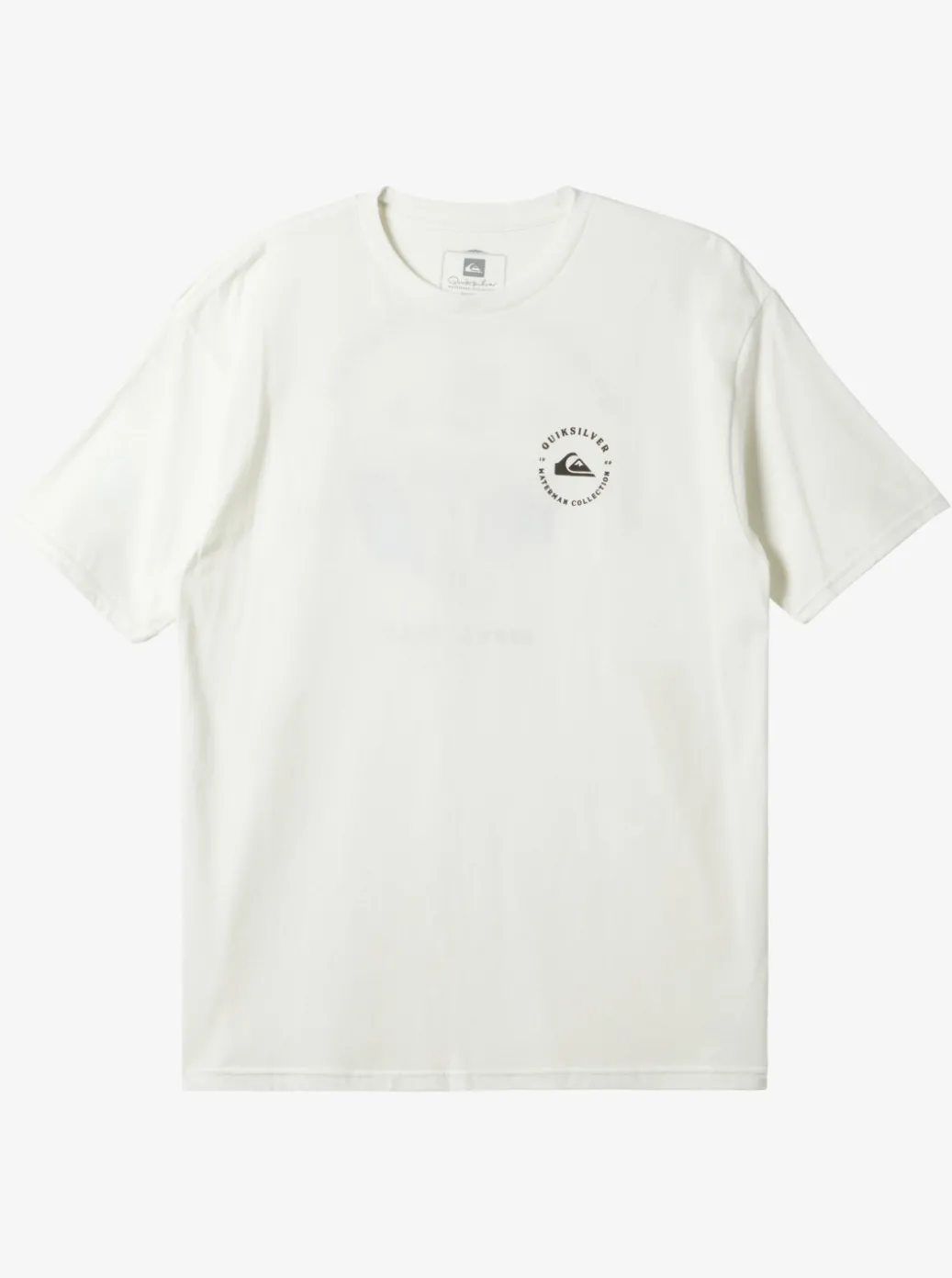 Discount Quiksilver Waterman A Proper Pint T-Shirt Snow White