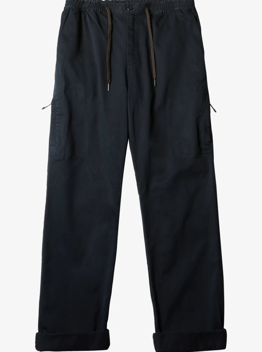 Sale Quiksilver Waterman After Surf Elastic Waist Pants Black