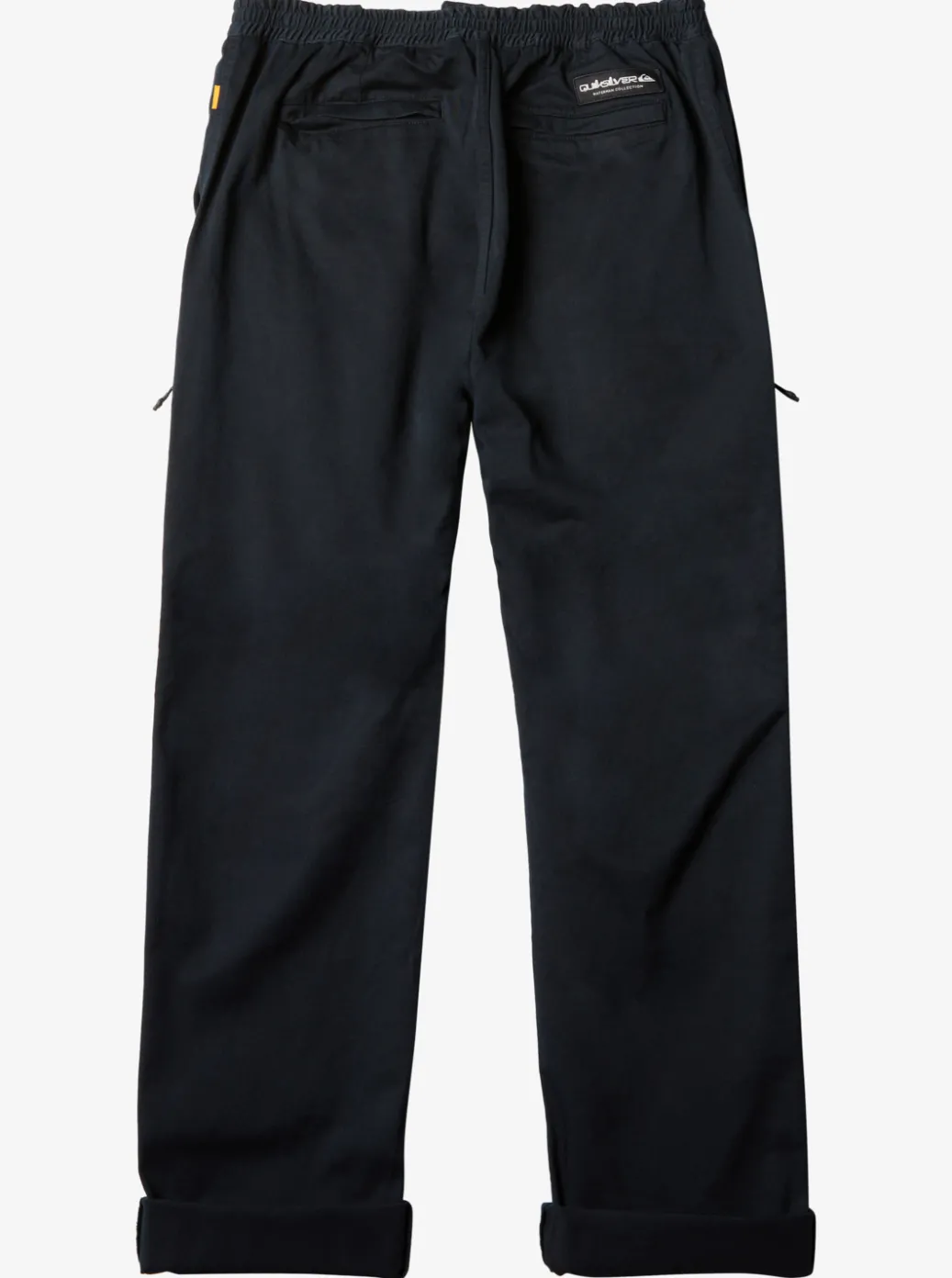 Sale Quiksilver Waterman After Surf Elastic Waist Pants Black