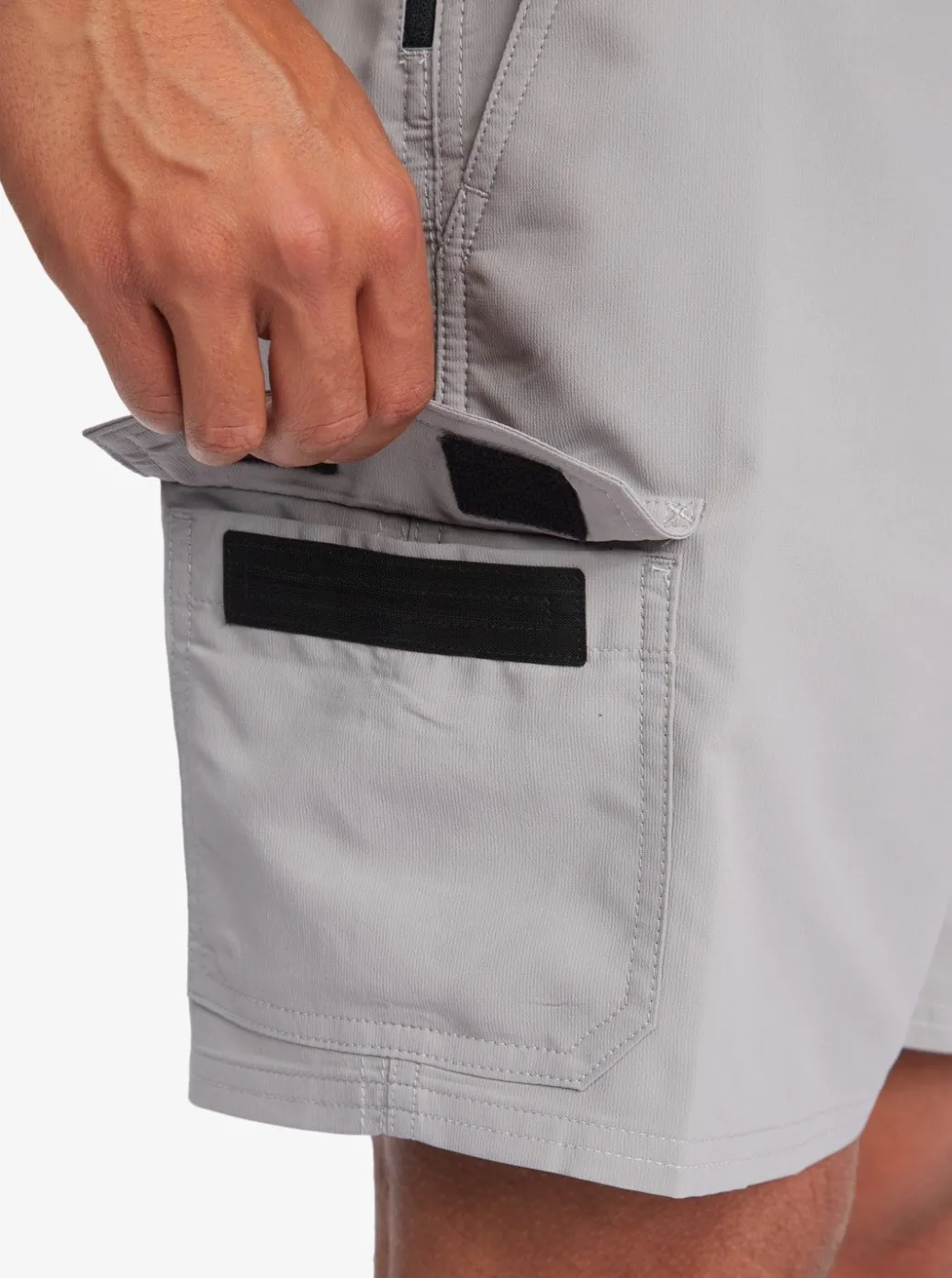 Outlet Quiksilver Waterman Azimuth Amphibian 18" Shorts Steeple Grey