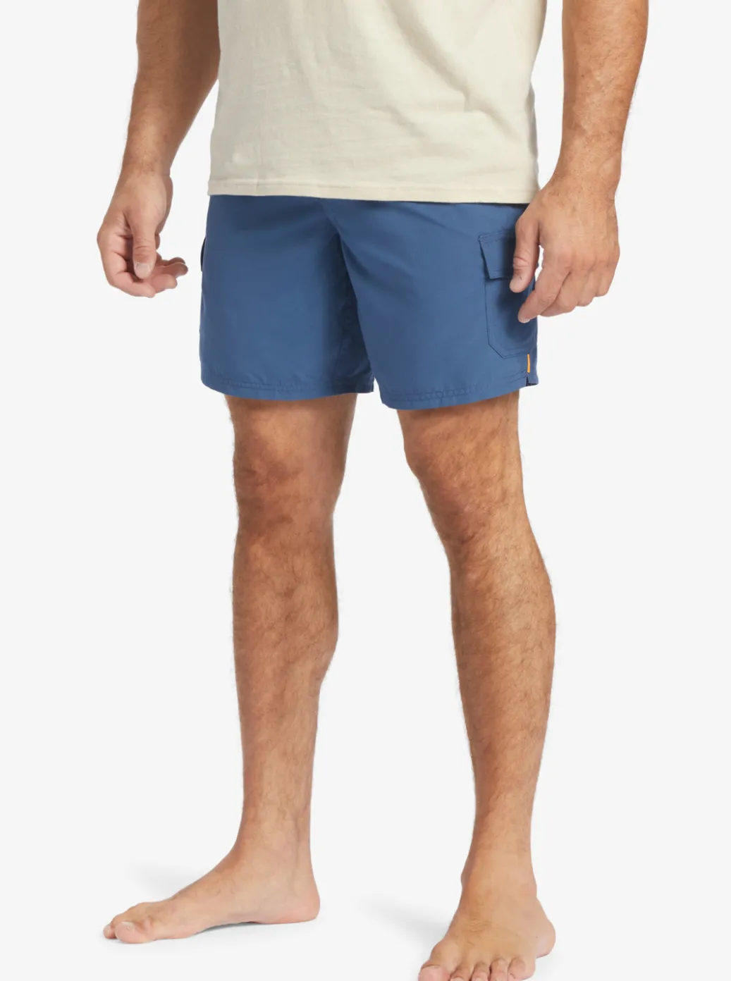 Cheap Quiksilver Waterman Balance 18" Volleys Ensign Blue Heather
