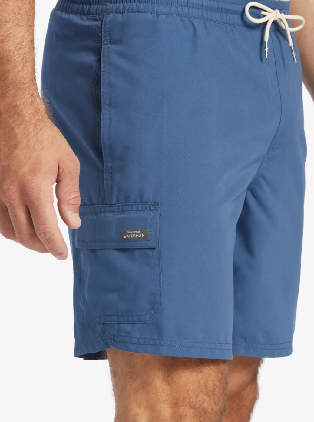Cheap Quiksilver Waterman Balance 18" Volleys Ensign Blue Heather