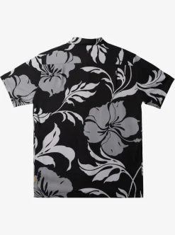 Best Quiksilver Waterman Big Charmer Short Sleeve Shirt Black Big Charmer
