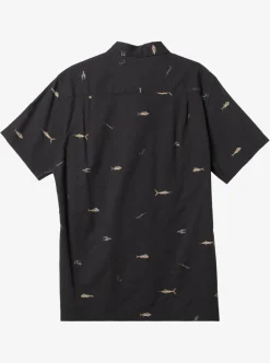 Cheap Quiksilver Waterman Big Pond Woven Shirt Big Pond Tarmac