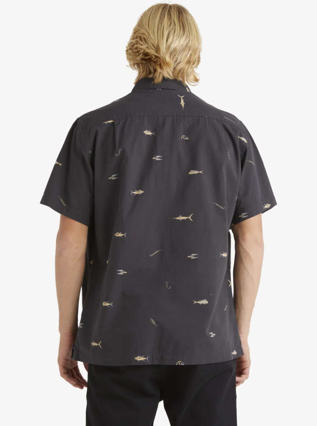 Cheap Quiksilver Waterman Big Pond Woven Shirt Big Pond Tarmac